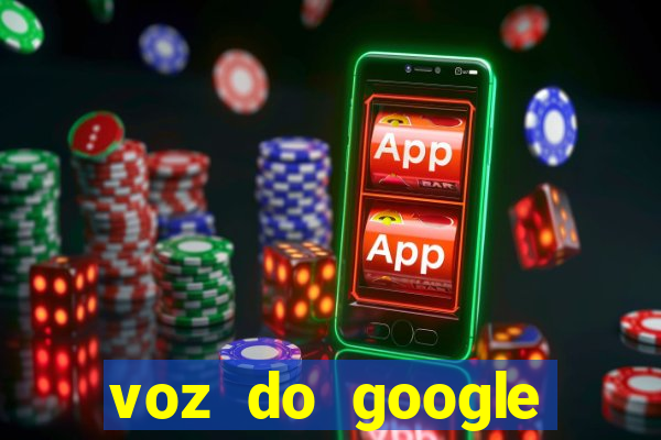 voz do google tradutor homem