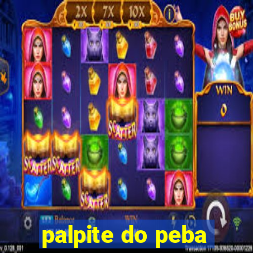 palpite do peba