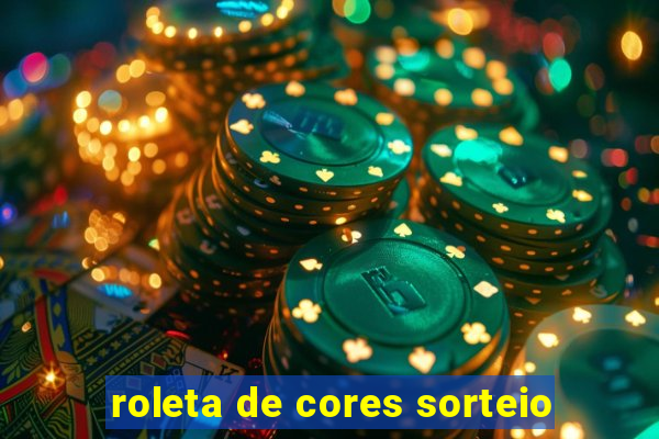 roleta de cores sorteio