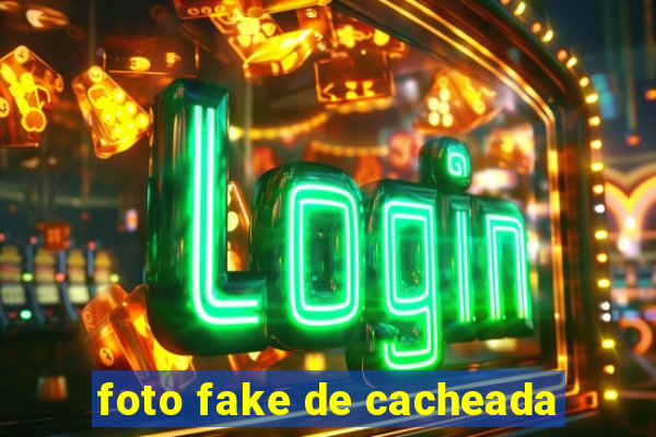 foto fake de cacheada