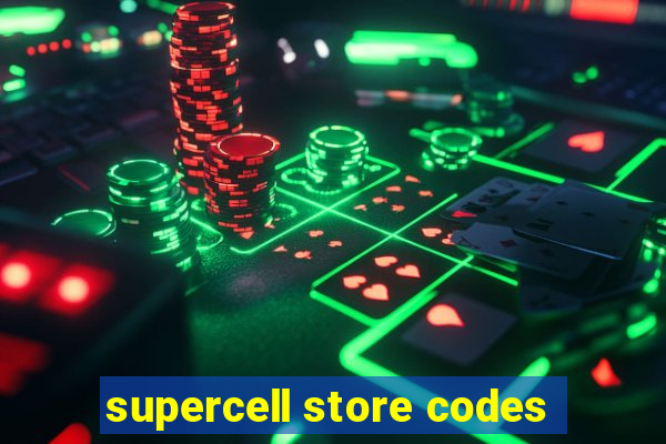 supercell store codes