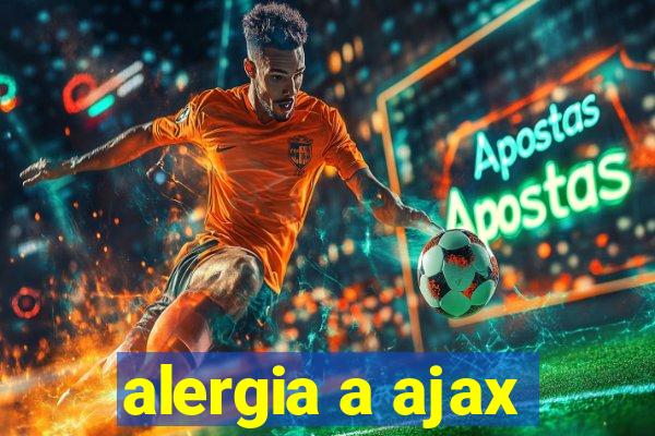 alergia a ajax