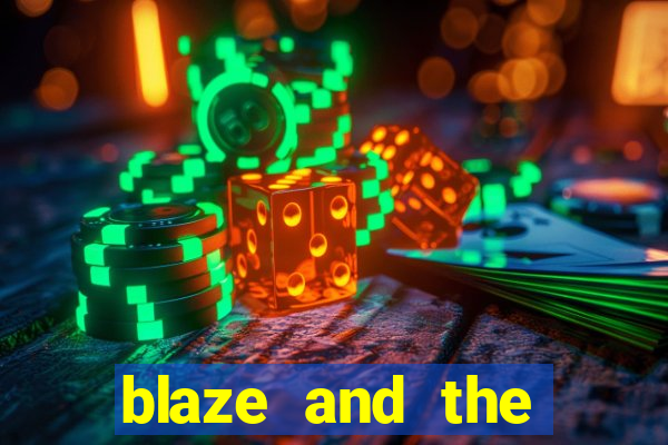 blaze and the monster machines logo font