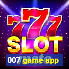 007 game app