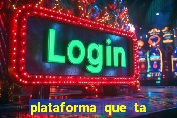 plataforma que ta pagando bem fortune tiger