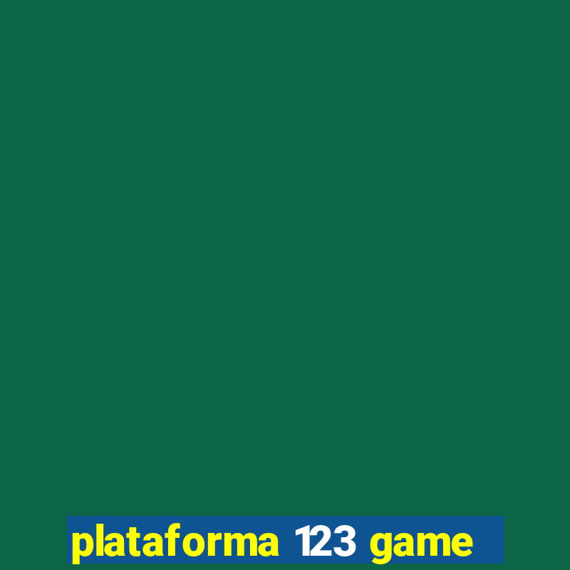 plataforma 123 game