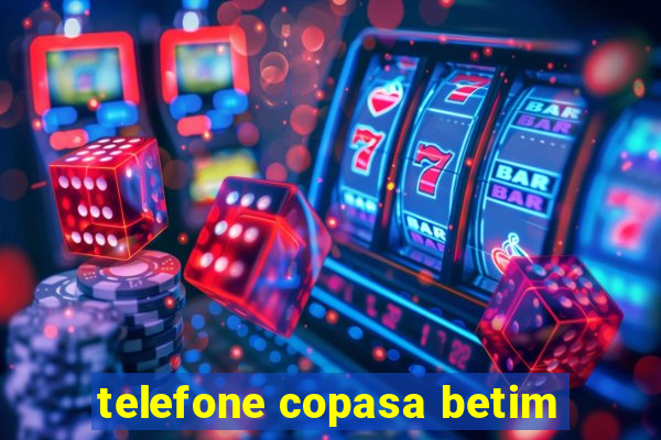 telefone copasa betim