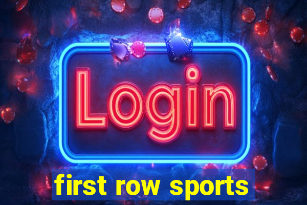 first row sports