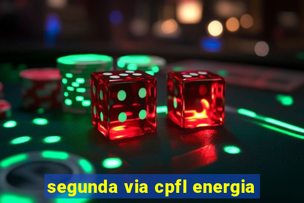 segunda via cpfl energia