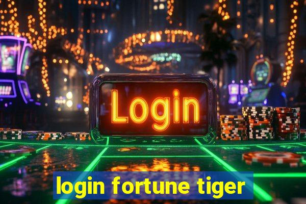 login fortune tiger